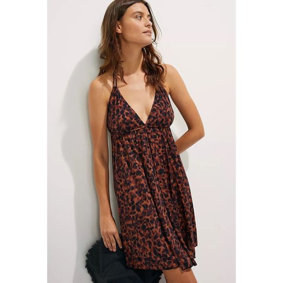 Anthropologie PQ Gianna Mini Cover-Up Dress Size M/L. B24 - Picture 1 of 8